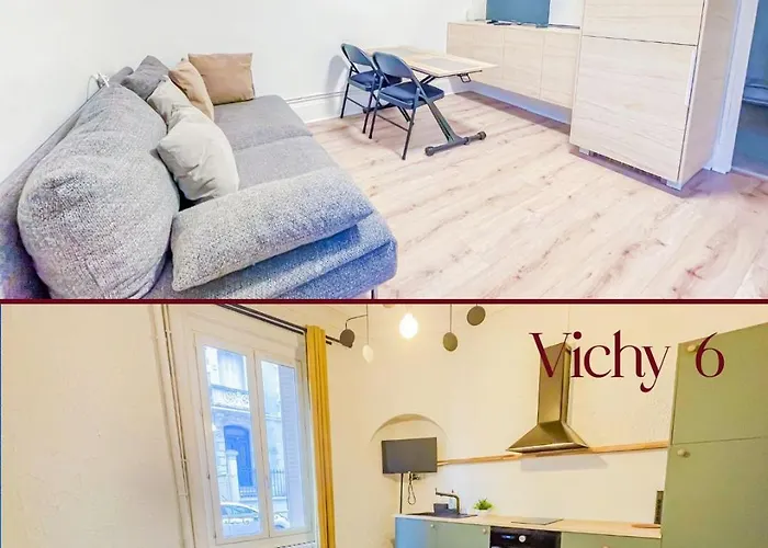 公寓 Escapade A Vichy, 2 Cosy *
